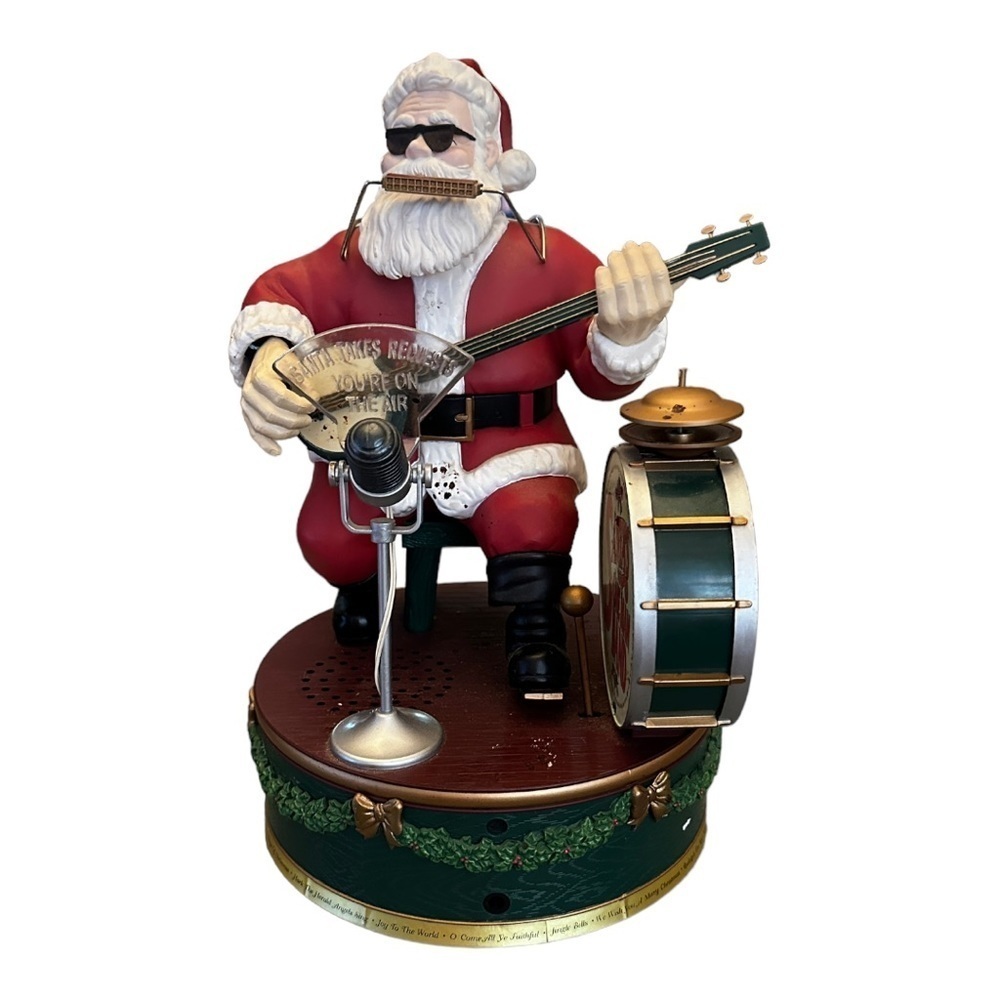 Vintage 2004 Mr. Christmas "Santa Takes Requests" Musical Movement Santa